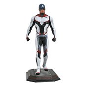 Avengers Endgame Marvel Movie Gallery PVC Statue Captain America (Team Suit) 23 cm