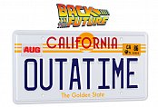 Back To The Future Replica 1/1 ´Outatime´ DeLorean License Plate