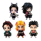 Demon Slayer: Kimetsu no Yaiba Trading Figure 5-Pack Sailor Tanjiro & The Hashira Mascot Set A 5 cm