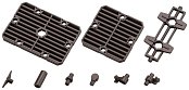 Hexa Gear Plastic Model Kit Expansion Pack 1/24 Block Base 06 Slat Plate Option 5 cm