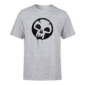 Magic the Gathering T-Shirt Black Mana Splatter