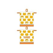 My Neighbor Totoro Laundry Storage Bag Catbus Silhouette 20 x 19 cm