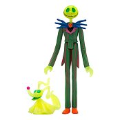 Nightmare Before Christmas ReAction Action Figure Jack Skellington GITD (SDCC 2020) 10 cm - Damaged packaging