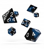 Oakie Doakie Dice RPG Set Glow in the Dark - Deep Ocean (7)