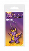 Spyro the Dragon Rubber Keychain Dragon Stance 6 cm
