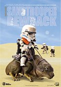 Star Wars Episode IV Egg Attack Action Figure 2-pack Dewback & Sandtrooper 9/15 cm