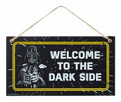 Star Wars Fathers Day Wooden Door Hanger Welcome To The Dark Side