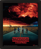 Stranger Things Framed 3D Lenticular Poster Pack Mind Flayer 26 x 20 cm (3)
