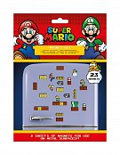 Super Mario Fridge Magnets Mushroom Kingdom