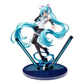 Vocaloid PVC Statue 1/7 Miku Hatsune Cat Ear Headphone Ver. 25 cm