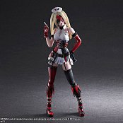 DC Comics Variant Play Arts Kai Action Figure Harley Quinn by Tetsuya Nomura 28 cm --- DAMAGED PACKAGING