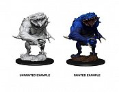 D&D Nolzur\'s Marvelous Miniatures Unpainted Miniatures Blue Slaad Case (6)
