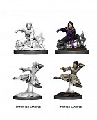 D&D Nolzur\'s Marvelous Miniatures Unpainted Miniatures Female Human Monk Case (6)