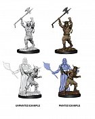 D&D Nolzur\'s Marvelous Miniatures Unpainted Miniatures Male Human Barbarian Case (6)