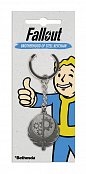 Fallout Metal Keychain Brotherhood of Steel