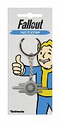 Fallout Metal Keychain Vault-Tec