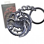 Game of Thrones Metal Keychain Targaryen Sigil