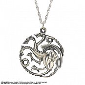 Game of Thrones Pendant & Necklace Targaryen Sigil (Sterling Silver)
