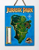 Jurassic Park WoodArts 3D Wooden Wall Art Isla Nublar 30 x 40 cm