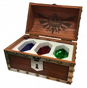 Legend of Zelda Paperweight 3-Pack Rupee Chest