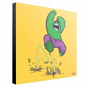 Marvel Wooden Wall Art Hulk by Skottie Young 30 x 30 cm