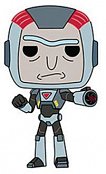 Rick and Morty POP! Animation Vinyl Figure Purge Suit Rick 9 cm