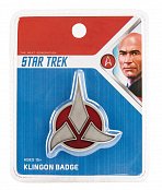 Star Trek Replica 1/1 Magnetic Klingon Emblem Badge