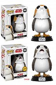Star Wars Episode VIII POP! Vinyl Bobble-Head Figures Porg 9 cm Assortment (6)