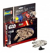 Star Wars Model Kit 1/241 Model Set Millennium Falcon 10 cm