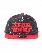 Star Wars Snapback Cap Red Space