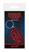 Stranger Things Rubber Keychain Stuck In The Upside Down 6 cm