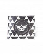The Legend of Zelda Wallet Triforce Black & White