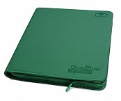 Ultimate Guard 12-Pocket QuadRow ZipFolio XenoSkin Green