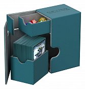 Ultimate Guard Flip´n´Tray Deck Case 80+ Standard Size XenoSkin™ Petrol Blue