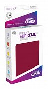 Ultimate Guard Supreme UX Sleeves Japanese Size Burgundy (60)