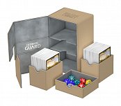 Ultimate Guard Twin Flip´n´Tray Deck Case 160+ Standard Size XenoSkin™ Sand