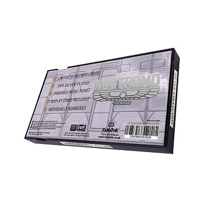 Alien Replica Nostromo Ticket Limited Edition (silver plated)
