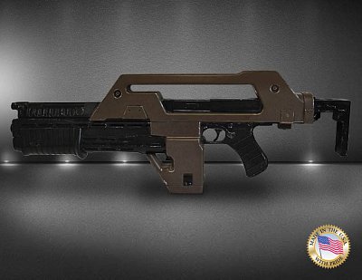 Aliens Replica 1/1 Pulse Rifle Brown Bess Weathered Ver. 68 cm