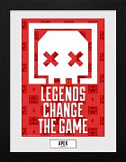 Apex Legends Collector Print Framed Poster Legends Change The Game