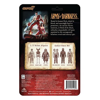 Army Of Darkness ReAction Action Figure Medieval Ash (Midnight) 10 cm