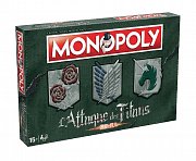 Attack on Titan Board Game Monopoly *French Version*