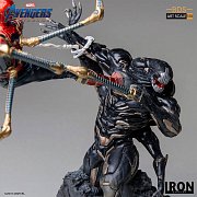 Avengers: Endgame BDS Art Scale Statue 1/10 Iron Spider vs Outrider 36 cm