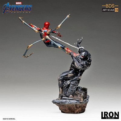 Avengers: Endgame BDS Art Scale Statue 1/10 Iron Spider vs Outrider 36 cm