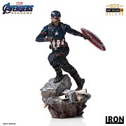 Avengers: Endgame Deluxe BDS Art Scale Statue 1/10 Captain America 21 cm --- DAMAGED PACKAGING