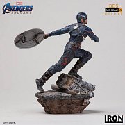Avengers: Endgame Deluxe BDS Art Scale Statue 1/10 Captain America 21 cm --- DAMAGED PACKAGING