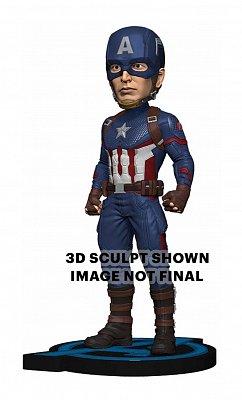 Avengers: Endgame Head Knocker Bobble-Head Captain America 20 cm --- DAMAGED PACKAGING