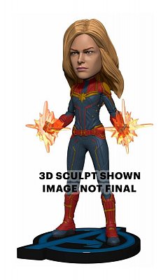 Avengers: Endgame Head Knocker Bobble-Head Captain Marvel 20 cm