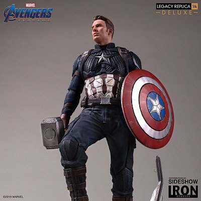 Avengers: Endgame Legacy Replica Statue 1/4 Captain America Deluxe Version 59 cm