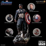 Avengers: Endgame Legacy Replica Statue 1/4 Captain America Deluxe Version 59 cm