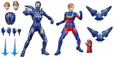 Avengers: Endgame Marvel Legends Action Figure 2021 Captain Marvel & Rescue Armor 15 cm - Damaged packaging